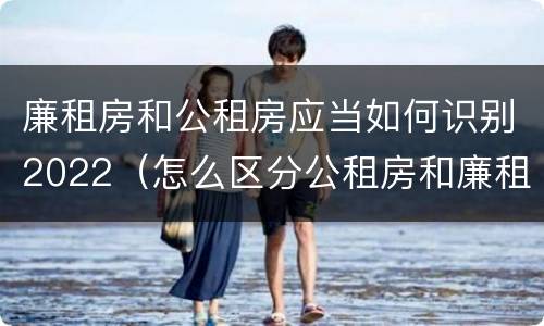 廉租房和公租房应当如何识别2022（怎么区分公租房和廉租房）