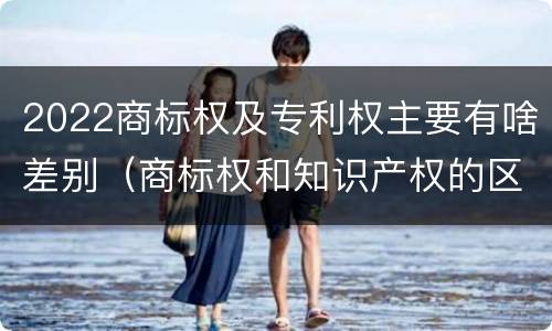 2022商标权及专利权主要有啥差别（商标权和知识产权的区别）