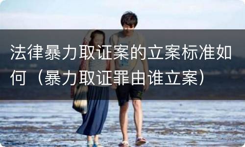 法律暴力取证案的立案标准如何（暴力取证罪由谁立案）