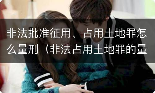 非法批准征用、占用土地罪怎么量刑（非法占用土地罪的量刑）
