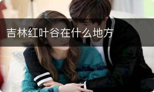 吉林红叶谷在什么地方