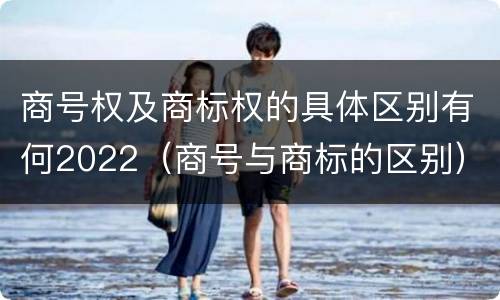 商号权及商标权的具体区别有何2022（商号与商标的区别）