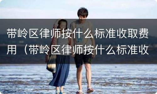 带岭区律师按什么标准收取费用（带岭区律师按什么标准收取费用的）