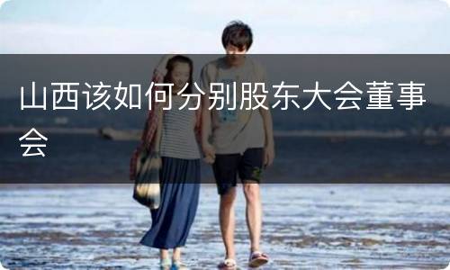 山西该如何分别股东大会董事会