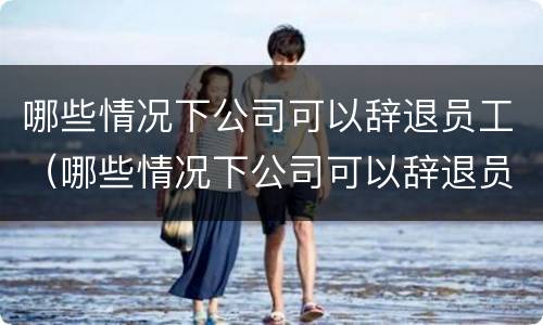 哪些情况下公司可以辞退员工（哪些情况下公司可以辞退员工工资）